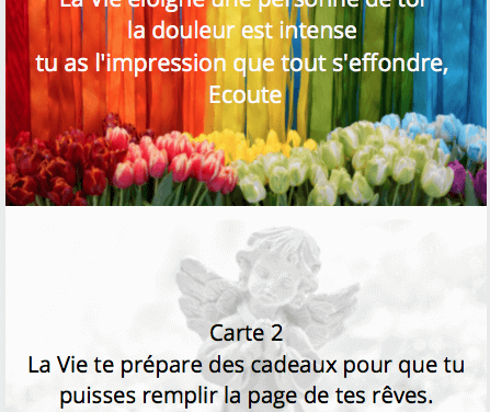 Carte Ange – Conscience