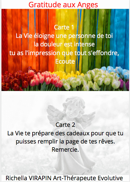 Carte Ange – Conscience